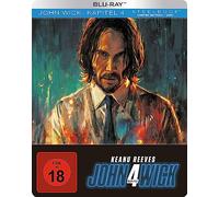 John Wick: Kapitel 4 – Blu-ray – Steelbook édition limitée (Import)