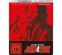 John Wick: Kapitel 4 – UHD Steelbook Édition limitée – Blu-ray (Import)