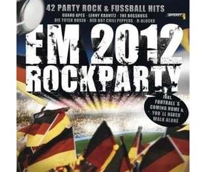 Various - Krass Rockige Party-CD zur Fußball EM 2012 (alle Hits für ein geiles Public Viewing) (CD Compilation, 42 Titel, Diverse Künstler) punk division seven nation army / Die Toten Hosen Tage wie diese / Iggy Pop The Passenger / Paul Kalkbrenner Sky and sand / Beatsteaks Cheap comments / Hallux feat. Marcus Ai se eu te pego u.a.