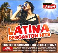 Various – Latina Reggaeton Hits 2021 – Édition 4 CD Digistar – CD + Box – Import