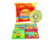 Various - Les Jours D'Ecole! // J'Apprends en Chantant / 5 Cd / 4 Livres