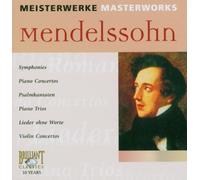 Various – Masterworks: Mendelssohn – Coffret (Import) – Edel