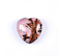 Various Materials Gemstones Rose Quartz Crystals Love Heart Shaped Amethyst Home Decoration (Color : Rosapyroxene) Gemstone Stone