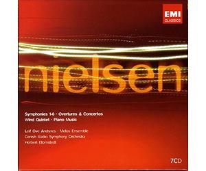 Various - Nielsen: Symphonies 1-6; Overtures; Concertos; Wind Quintet; Piano Music (coffret 7 CD)