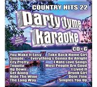 Various Artists – Party TYME Karaoke: Country Hits, Vol. 22 – CD