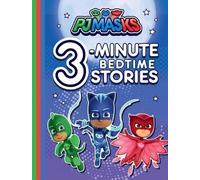Various Pj Masks 3-Minute Bedtime Stories (Relié) Pj Masks