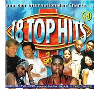 Various - Pophits 1998 (CD Compilation, 18 Titel, Diverse Künstler) Mellowbag & Freundeskreis Feat. Mr. Gentleman - Tabula Rasa / Pappa Bear Feat. Van Der Toorn - When The Rain Begins To Fall / Candela - Juegalo / Phil Fuldner - The Final / Dana International - Diva u.a.