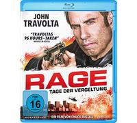 RAGE - TAGE DER VERGELTUNG BD BLU-RAY NEUF JOHN TRAVOLTA/CHUCK RUSSELL/+