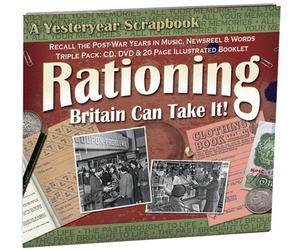 Various - Rationing, Britain Can Take It!: A Yesteryear Scrapbook (DVD, CD, Booklet)