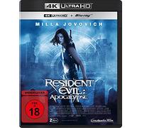 Resident Evil: Apocalypse – Milla Jovovich, Sienna Guillory, Oded Fehr – 4K Ultra‑HD + Blu‑ray 2D