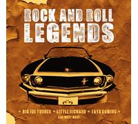 VARIOUS - ROCK ROLL LEGENDS - Vinyl Record - E72z