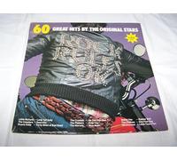 VARIOUS - ROCK RULES OK 60 GREAT HITS BY ORIGINAL STARS VINYL TRIPLE ALBUM 1977 LITTLE RICHARD/COASTERS/CRYSTALS/PLATTERS/DUANE EDDY/FOUR PREPS MORE