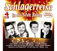 Artistes divers – Schlagerreise in die 50er Jahre – 4 CD – Alive AG