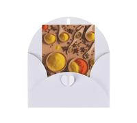 Various Seasonings Carte de vœux saisonnière avec enveloppe blanche pour toutes les occasions Thanksgiving, Noël, anniversaire, mariage, fiançailles