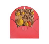 Various Seasonings Carte de vœux saisonnière avec enveloppe rouge pour toutes les occasions Thanksgiving, Noël, anniversaire, mariage, fiançailles