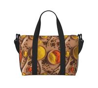 Various Seasonings Grand sac de voyage pliable et léger avec motifs imprimés imprimés pour le week-end, sacs fourre-tout de nuit, sacs de sport, sacs d'hôpital, sacs de yoga pour femmes et hommes,