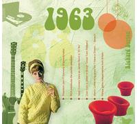 Various - See Listing - 50th Birthday Presents for Men - 1962 Chart Hits CD and 1962 Birthday Card