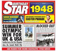 Various - See Listing - 65th Birthday Gifts For Men - 1947 Birthday Card and 1947 Chart Hits CD