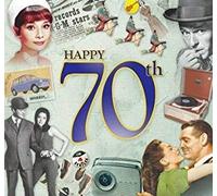 Various - See Listing - 70th Birthday Gifts For Men - Happy 70th Birthday Card and Chart CD