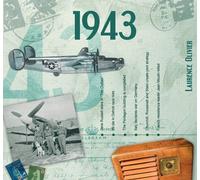 Various - See Listing - 70th Birthday Gifts For Women - 1942 Chart Hits CD and 1942 Year Greeting Card