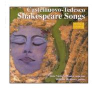Various Shakespeare Songs (Banks, Wellborn) (CD) Album