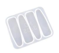 Various Shapes Hair Clips Moulds Hair Pin Silicone Mold Resin Epoxy Barrette Mould Crystal Epoxy Mould Various Shapes Hairpin Mold