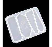 Various Shapes Hair Clips Moulds Pin Silicone Mold Resin Mould Epoxy Barrette Mould Crystal Leaves Pin
