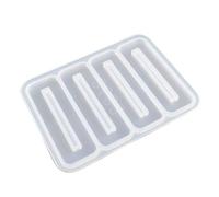 Various Shapes Hair Clips Moulds Pin Silicone Mold Resin Mould Epoxy Barrette Mould Crystal Leaves Pin