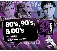 Various - Sing Karaoke - Hits Of The 80s, 90s & 00s (3 CD+G Box Set)