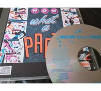 VARIOUS. status quo,village people,shakin stevens,pogues,fatback band,gibson brothers,ottawan,earth wind & fire... - WOW WHAT A PARTY. RARE 1987 K-TEL 20 TRACK CD ALBUM. NCD 3393