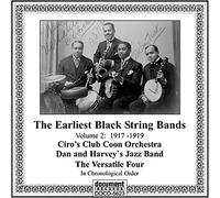 Various - The Earliest Black String Bands Vol