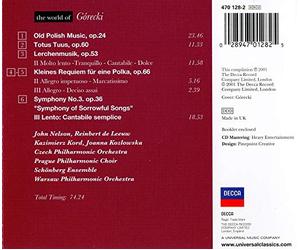 Various - The World of Gorecki