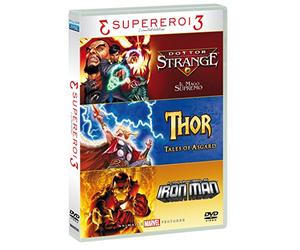 Various - Tris Super Eroi (Box 3 Dv) Doctor Strange, Thor, Iron Man