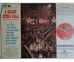 Various - Various - A Grand Opera Gala - 12" LP 1970 - His Master's Voice ASD 2324 - UK Press