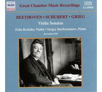 Sonates pour violon et piano : Beethoven, Grieg, Schubert – NAXOS