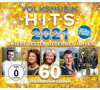 Various – Volksmusik Hits 2021 – 2 CD + DVD – Neuf