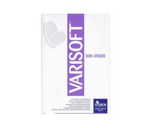 Varisan Varisoft Media Semi Opaco Mi-Bas Corta Negro T2 1 Par