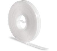 varivendo Lot de 4 rouleaux de moustiquaire pour fenêtre avec bande Velcro autocollante 5,6 m x 1 cm Bandeau champignon = 22,6 m (4 rouleaux)