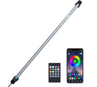 VARMHUS LED Aquarium Lumière Submersible,Lampe Aquarium de poisson avec télécommande et contrôle de APP,bricolage complet Spectrum en option Couleur et gradation intelligents Timing RGB-47cm