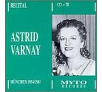 Varnay, Astrid - Recital