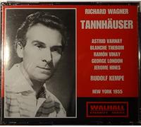 Varnay, Thebom, Vinay, London, Hines, Metropolitan - Wagner: Tannhäuser(29/01/1955 New York) Very Good