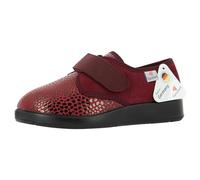 VAROMED Chaussures extensibles Zurich pour femme, chaussures thérapeutiques, extra larges (L), semelle lâche, bordeaux, 43 EU Large