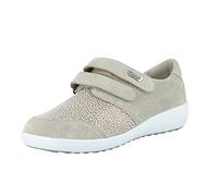 VAROMED Lausanne 77272 Chaussures élastiques pour femme avec fermeture Velcro - Gris - Ardoise, 42 EU