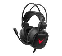 Varr Casque de Jeu Supra-auriculaire avec Micro et éclairage arrière LED VH6020B