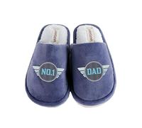 Varsany Pantoufles Best Dad - Chaussons d'intérieur pour homme - Cadeau parfait pour votre papa - Peut être offert pour la fête des pères, l'anniversaire de votre papa ou Noël - Taille unique