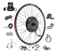 Varstrom 48V 1000W Kit Conversion Ebike 27,5 Pouces Moteur Moyeu Arrière avec Contrôleur & Affichage SWM58 - Kit Conversion Vélo Électrique Cassette Frein à Disque MTB CTB
