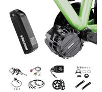 Varstrom 750W Kit Conversion Velo Electrique, 48V Torque Sensor Mid Moteur avec DZ41 Display, DIY Electric Bike Conversion Kit avec 48V 16Ah Downtube Ebike Batterie| BB 68-73MM