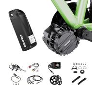 Varstrom 750W Kit Conversion Velo Electrique, 48V Torque Sensor Mid Moteur avec DZ41 Display, DIY Electric Bike Conversion Kit avec 48V 20Ah Downtube Ebike Batterie| BB 68-73MM