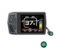 Varstrom EKD01 Afficheur pour BAFANG Motor Kits - Multifonctionnel, Computer avec Bluetooth et Multilingue pour 8Fun Kit BBS-HD BBS02B BBS01B, Display LCD avec Protocole UART - Prise Femelle 5 Broches