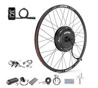 Varstrom Kit Conversion Velo Electrique 48V 1500W, Moteur à Moyeu de Roue Arrière 27,5" pour Kit Velo Electrique avec Contrôleur & DZ40 Affichage, pour VTT à Freins à Disque et Cassette
